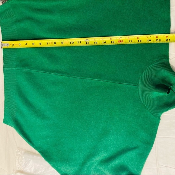 VICOLO SZ L Dolman Sleeve Mock Neck  Angora Blend Dopamine Dressing Sweater - Picture 6 of 8